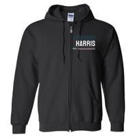 Veterans For Kamala Harris 2024 Full Zip Hoodie