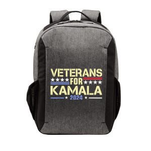 Veterans For Kamala American Flag Kamalaharris Supporter Vector Backpack