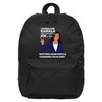 Voting For Kamala After Dropping Joe Is Like Shitting 16 in Basic Backpack