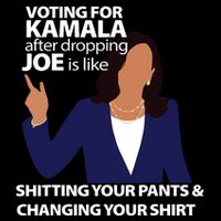 Voting For Kamala After Dropping Joe Is Like Shitting 16 in Basic Backpack