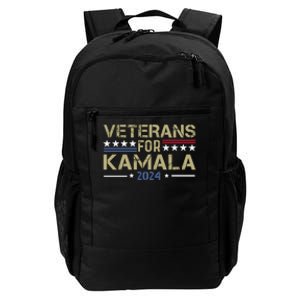 Veterans For Kamala Harris 2024 Election Daily Commute Backpack