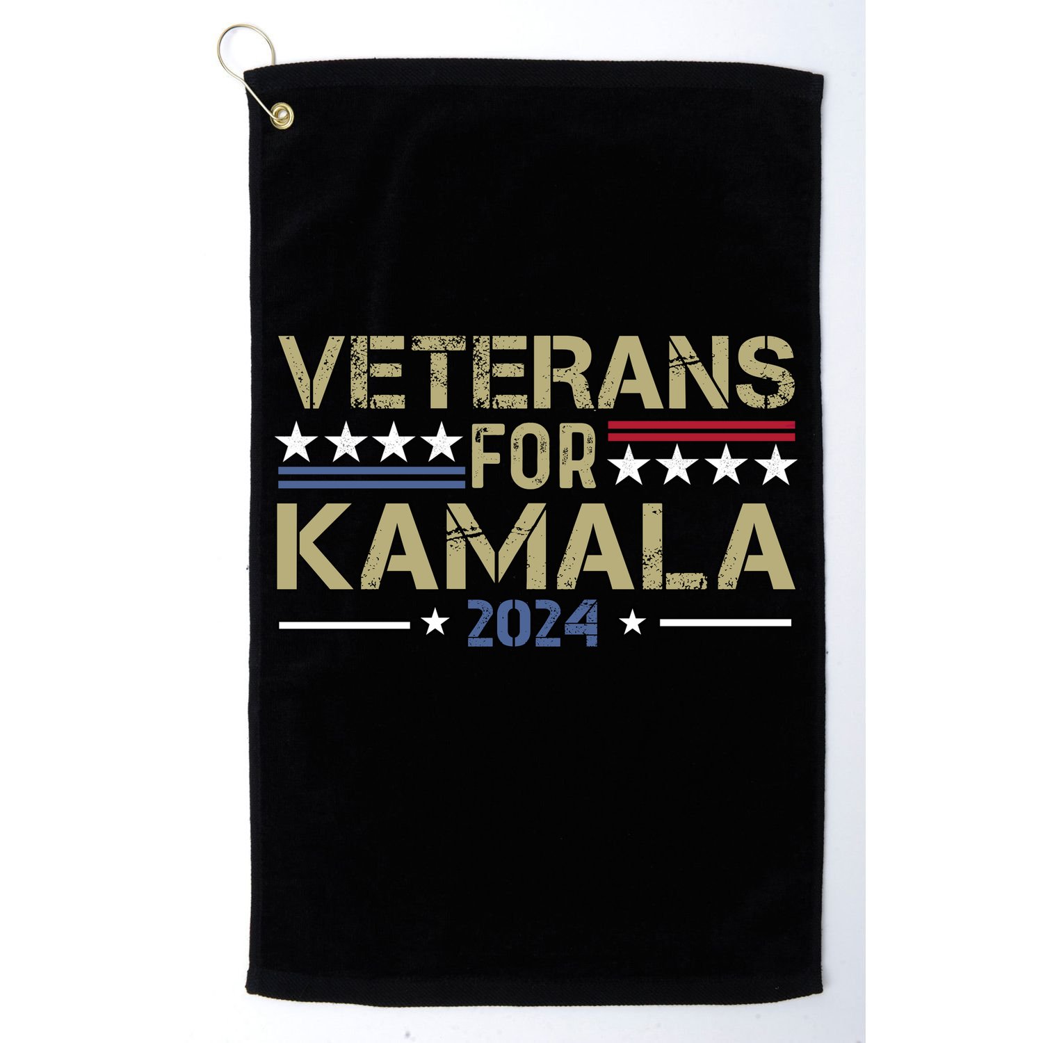 Veterans For Kamala Harris 2024 Election Golf Towel