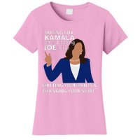 Voting For Kamala After Dropping Joe Is Like Shitting Women's T-Shirt