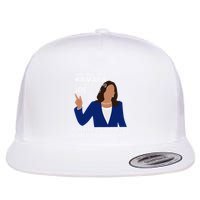 Voting For Kamala After Dropping Joe Is Like Shitting Flat Bill Trucker Hat