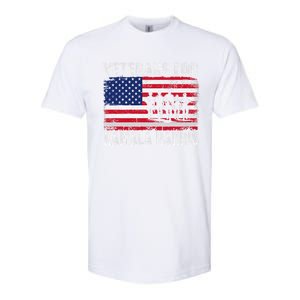 Veterans For Kamala Harris 2024 Election Usa Flag Military Softstyle CVC T-Shirt