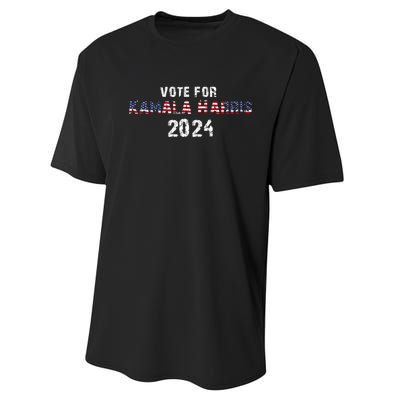 Vote For Kamala Harris | Kamala Harris 2024 Performance Sprint T-Shirt