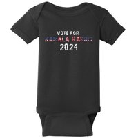 Vote For Kamala Harris | Kamala Harris 2024 Baby Bodysuit