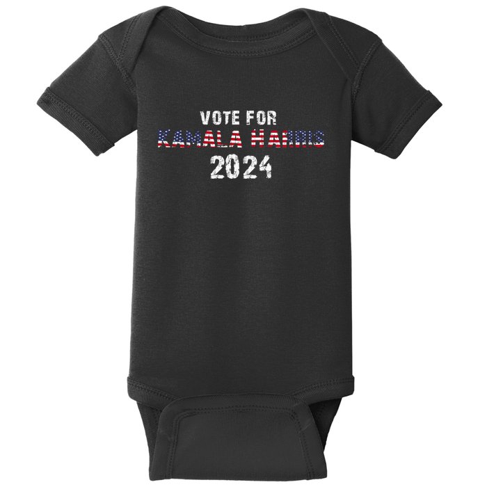 Vote For Kamala Harris | Kamala Harris 2024 Baby Bodysuit