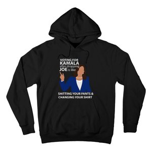 Voting For Kamala After Dropping Joe Is Like Shitting Hoodie