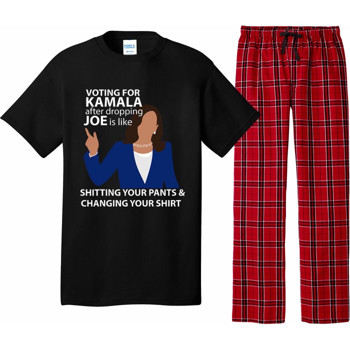 Voting For Kamala After Dropping Joe Is Like Shitting Pajama Set