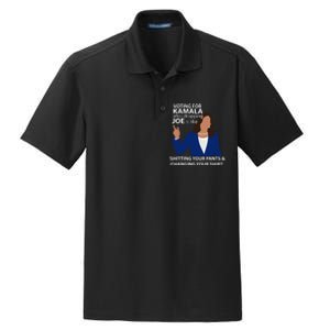 Voting For Kamala After Dropping Joe Is Like Shitting Dry Zone Grid Polo