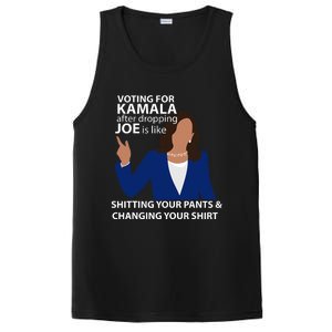 Voting For Kamala After Dropping Joe Is Like Shitting PosiCharge Competitor Tank