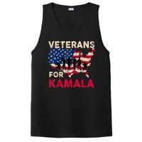 Veterans For Kamala American Flag Army Support Kamala Harris PosiCharge Competitor Tank