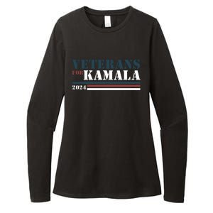 Veterans For Kamala Harris 2024 Womens CVC Long Sleeve Shirt