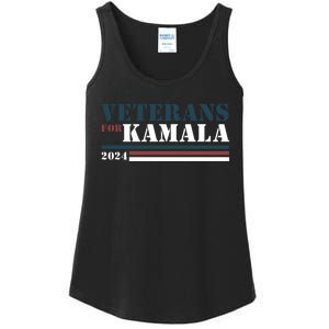 Veterans For Kamala Harris 2024 Ladies Essential Tank