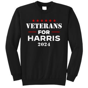 Veterans For Kamala Harris 2024 Election Sweatshirt