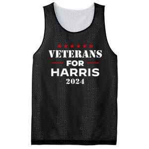 Veterans For Kamala Harris 2024 Election Mesh Reversible Basketball Jersey Tank