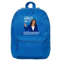 Voting For Kamala After Dropping Joe Is Like Shitting 16 in Basic Backpack