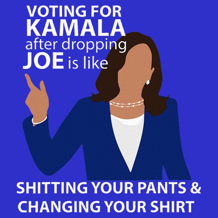 Voting For Kamala After Dropping Joe Is Like Shitting 16 in Basic Backpack
