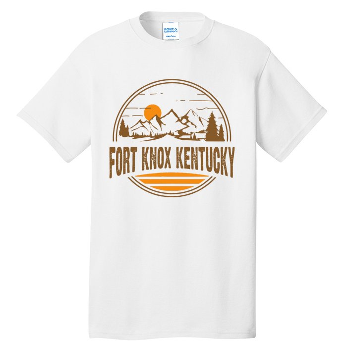 Vintage Fort Knox Kentucky Mountain Hiking Souvenir Tall T-Shirt