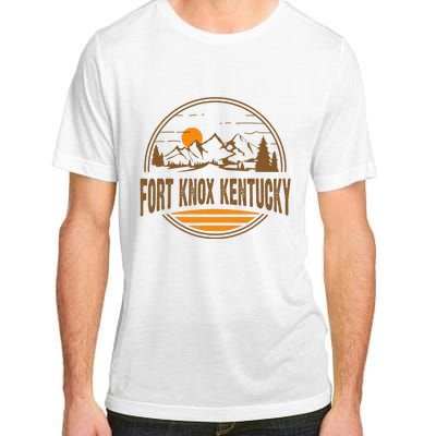 Vintage Fort Knox Kentucky Mountain Hiking Souvenir Adult ChromaSoft Performance T-Shirt