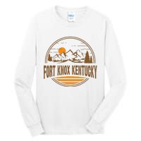 Vintage Fort Knox Kentucky Mountain Hiking Souvenir Tall Long Sleeve T-Shirt