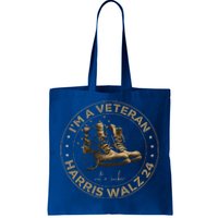 Veterans For Kamala Harris Tim Walz 2024 Tote Bag