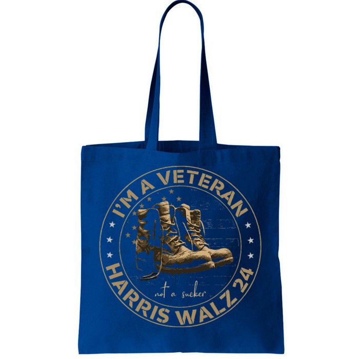 Veterans For Kamala Harris Tim Walz 2024 Tote Bag