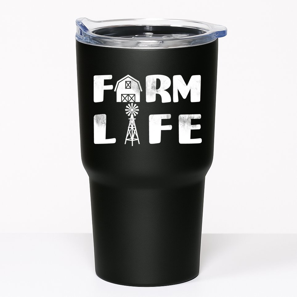 Vintage Farm Life, Man I Love Farming Tumbler