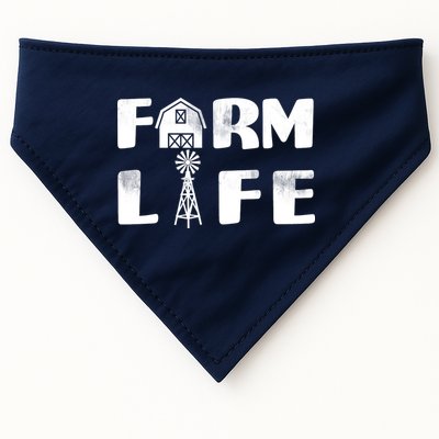 Vintage Farm Life, Man I Love Farming USA-Made Doggie Bandana