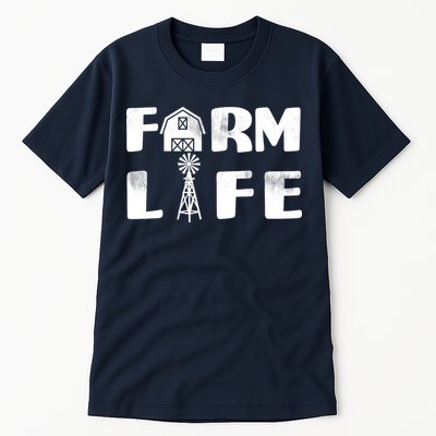 Vintage Farm Life, Man I Love Farming Tall T-Shirt