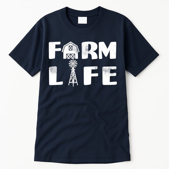 Vintage Farm Life, Man I Love Farming Tall T-Shirt