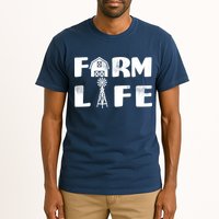 Vintage Farm Life, Man I Love Farming Tall T-Shirt