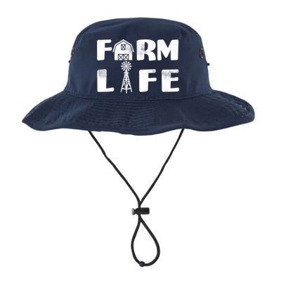 Vintage Farm Life, Man I Love Farming Bucket Hat