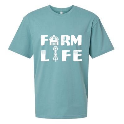 Vintage Farm Life, Man I Love Farming Sueded Cloud Jersey T-Shirt