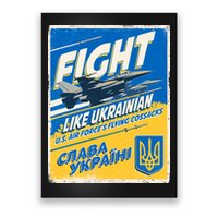 Vintage FIGHT Like Ukrainian US AIR Force's Flying Cossacks Poster Poster