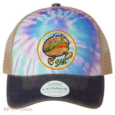 Vintage Funny Locked Tomb Meme Retro Cryptic Legacy Sci Fic Legacy Tie Dye Trucker Hat