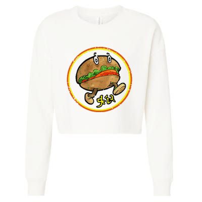 Vintage Funny Locked Tomb Meme Retro Cryptic Legacy Sci Fic Cropped Pullover Crew
