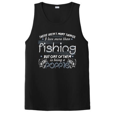 Vintage Fishing Love Fish Being Poppie Birthday Gifts PosiCharge Competitor Tank