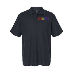 Vagitarian Funny Lesbian Pride Lgbt Rainbow Parade Festival Softstyle Adult Sport Polo