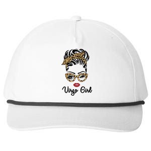 Virgo Face Leopard Bandana Wink Eye Funny Gift Snapback Five-Panel Rope Hat