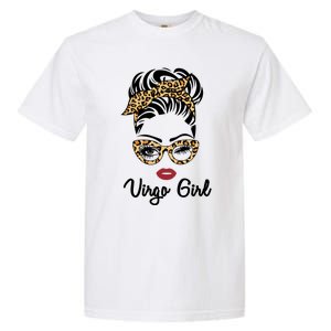 Virgo Face Leopard Bandana Wink Eye Funny Gift Garment-Dyed Heavyweight T-Shirt