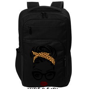 Virgo Face Leopard Bandana Wink Eye Gift Impact Tech Backpack