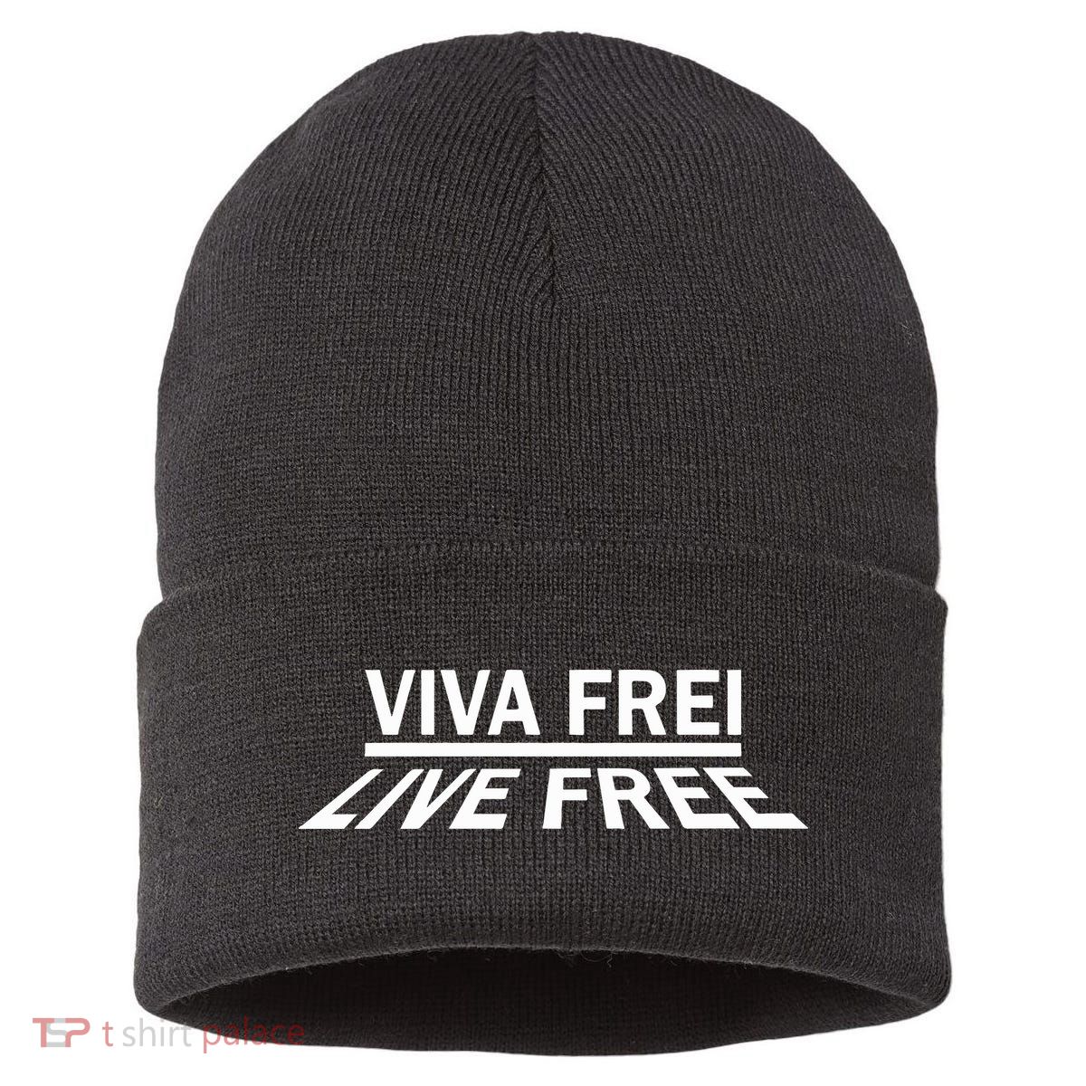 Viva Frei Live Free Sustainable Knit Beanie