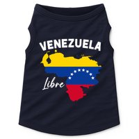 Venezuela Flag Map Proud American Venezuelan Venezuela Libre Doggie Tank