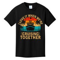 Vacation Family Matching Couple Cruise Ship Cruising Kids T-Shirt