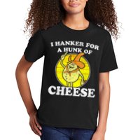 Vintage Funny Meme Retro I Hanker For A Hunk O Cheese Kids T-Shirt