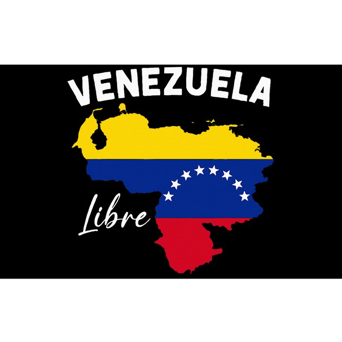 Venezuela Flag Map Proud American Venezuelan Venezuela Libre Bumper Sticker