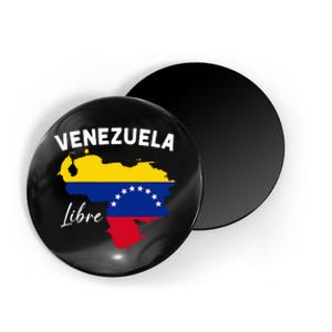 Venezuela Flag Map Proud American Venezuelan Venezuela Libre Magnet