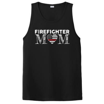 Vintage Firefighter Momma Sayings Graphic Gift Funny Gift PosiCharge Competitor Tank